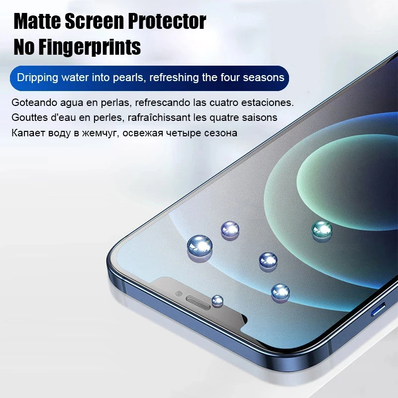 3 Stück weiche, mattierte Hydrogel-Schutzfolie für iPhone 18 Air 17 16 15 14 Plus 13 12 mini 11 Pro X XS MAX XR SE Displayschutz – Detail 13