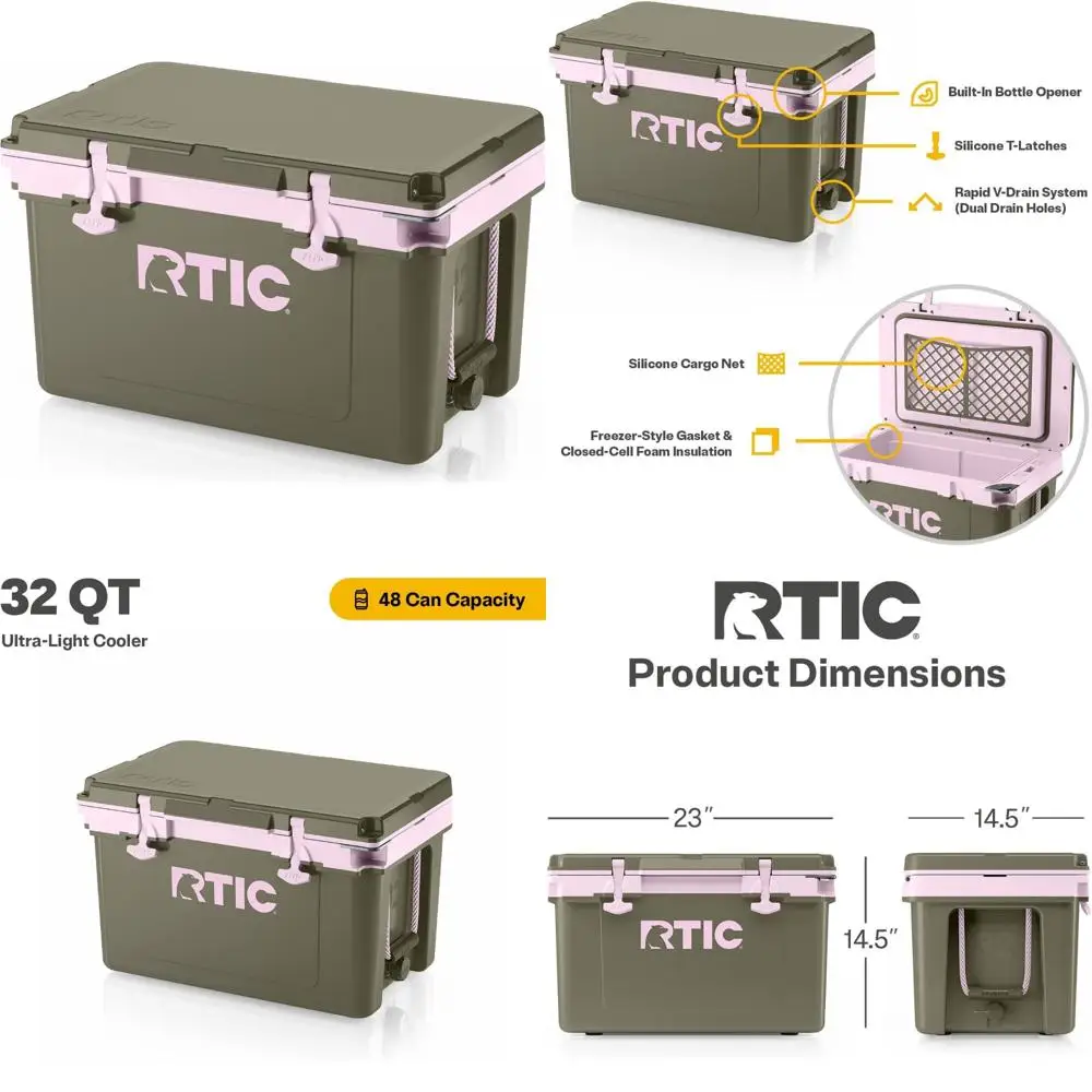 Why the RTIC Ultra-Light 32 Quart Hard Cooler Is the Ultimate Choice for Outdoor Adventures