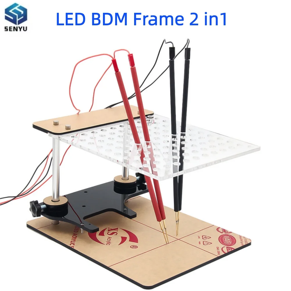 Nouvelle sonde LED BDM 2 en 1 pour KESS KTAG Fgtech V54, adaptateur de programmation ECU, ensembles complets, table BDM, outil de réglage de puce ECU LED