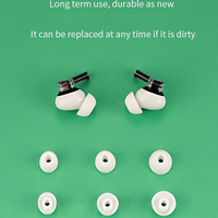 For CMF by NOTHING BUDS Pro 2 Eartips Silicone Earbuds Tips Earphone Kits Cover Replacement Ear Buds Tips Eargels Earcap 3 Pairs