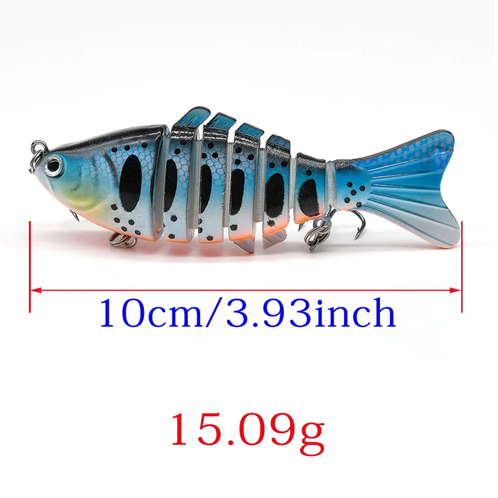 MNFT 1 PC Multi Jointed เหยื่อตกปลา Sinking Swimbait Wobblers Hard เหยื่อ Crankbait