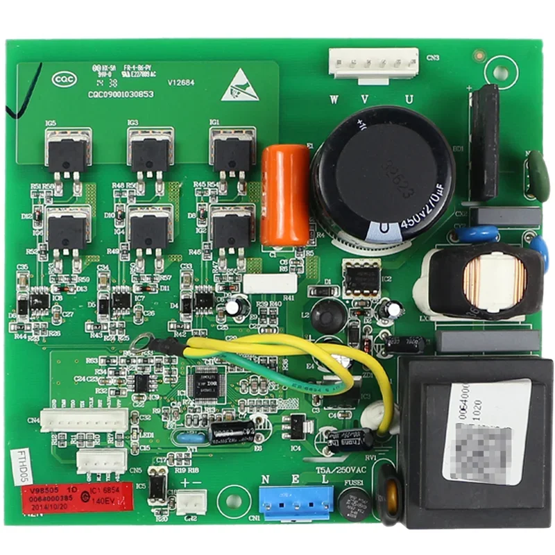 

Хорошо работает для платы модуля холодильника, инверторная плата, плата драйвера 0064000385 панель управления частотой