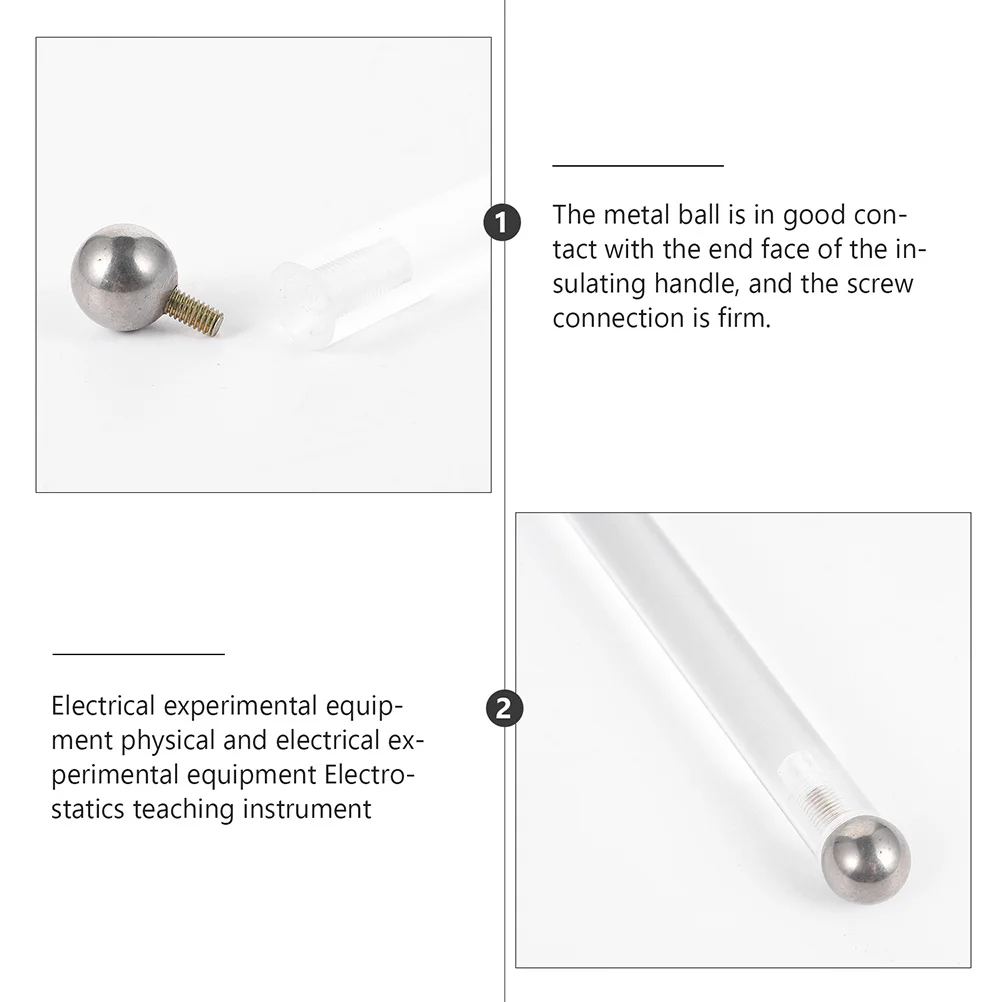 

3Pcs Electric Test Balls Educational Physics Teaching Apparatus High Quality Intuitive Demonstration