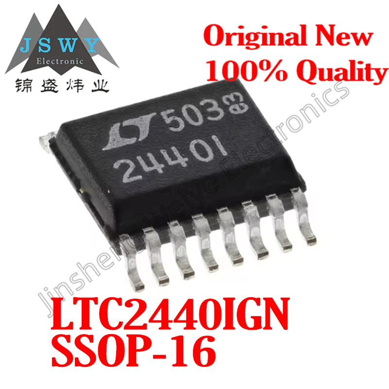 

(1/5PCS) LTC2440IGN LTC2440 SSOP-16 Original 24-bit Σ-Δ Analog-to-Digital Converter Chip In Stock Fast Shipping