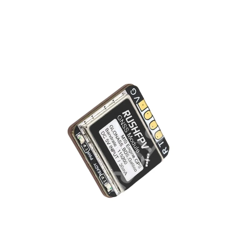 

RUSHFPV GNSS MINI M10 UBX NMEA GPS-модуль с двумя протоколами Встроенная керамическая антенна для радиоуправляемого самолета FPV Детали дальнего действия DIY