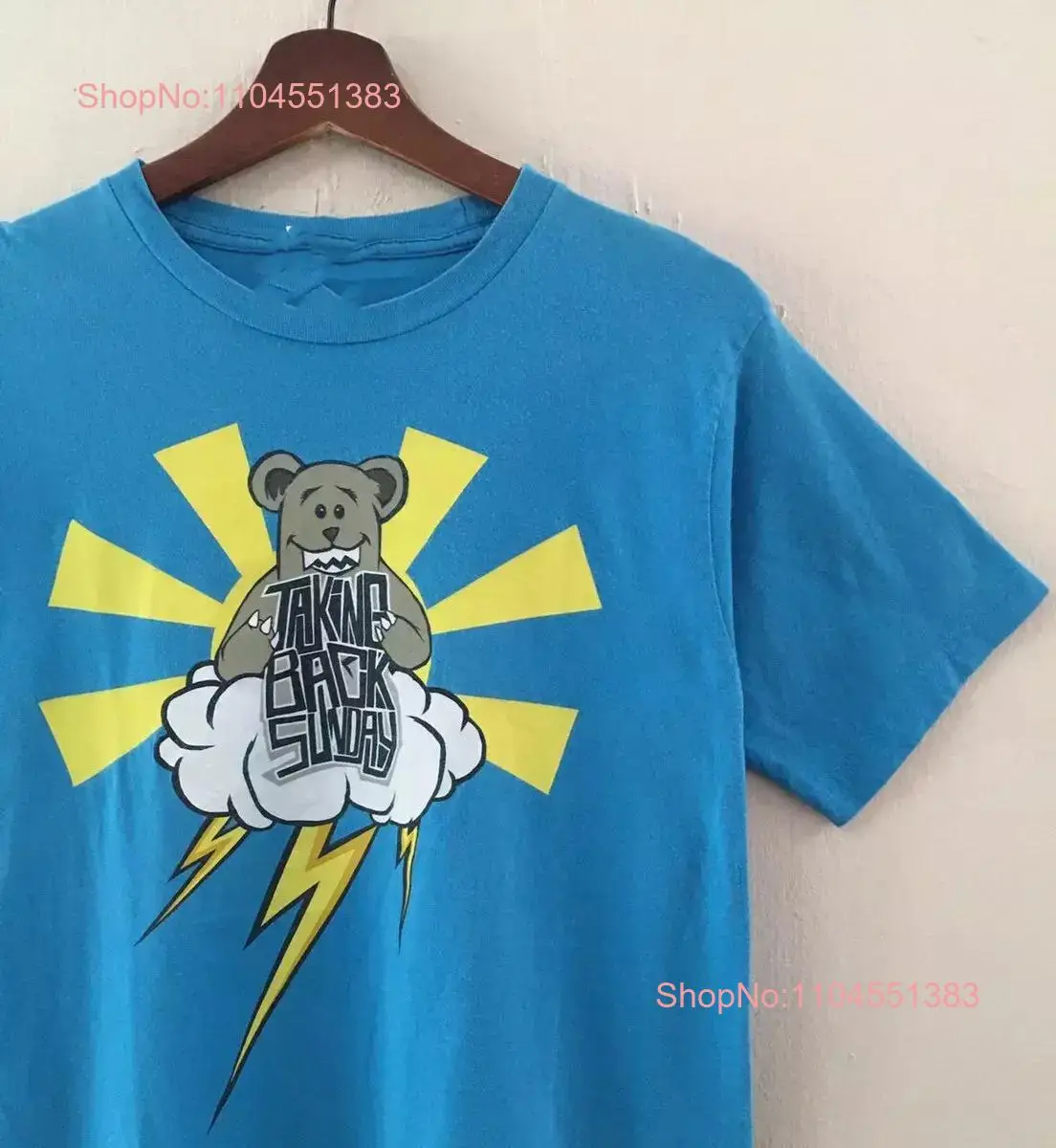 

Taking Back Sunday Band Short Sleeve Blue Gift Fan All Size Shirt GC2673