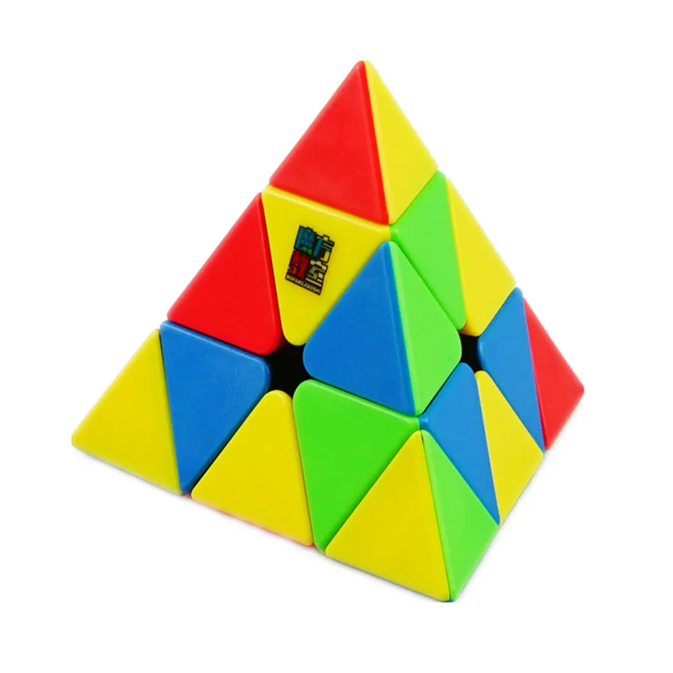 [ECube] Moyu Meilong 3x3 Pyraminx Cube magique de vitesse professionnelle sans colle éducatif pour enfants jouet cadeau pour enfants