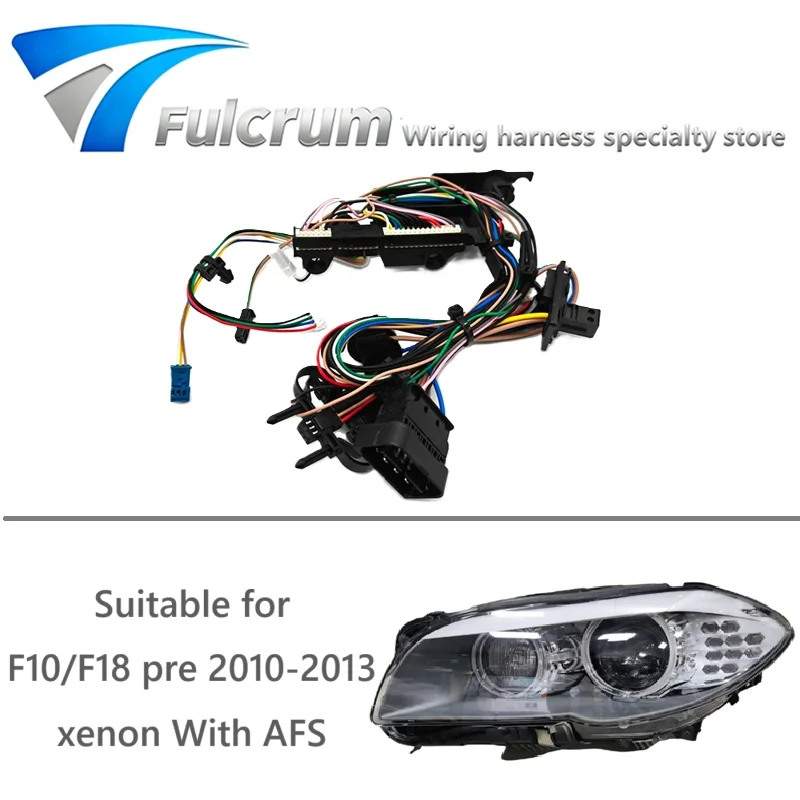 

Suitable for BMW 5 Series F18 F10 pre 2010-2013 xenon headlight internal wire harness plug wiring harness assembly With AFS