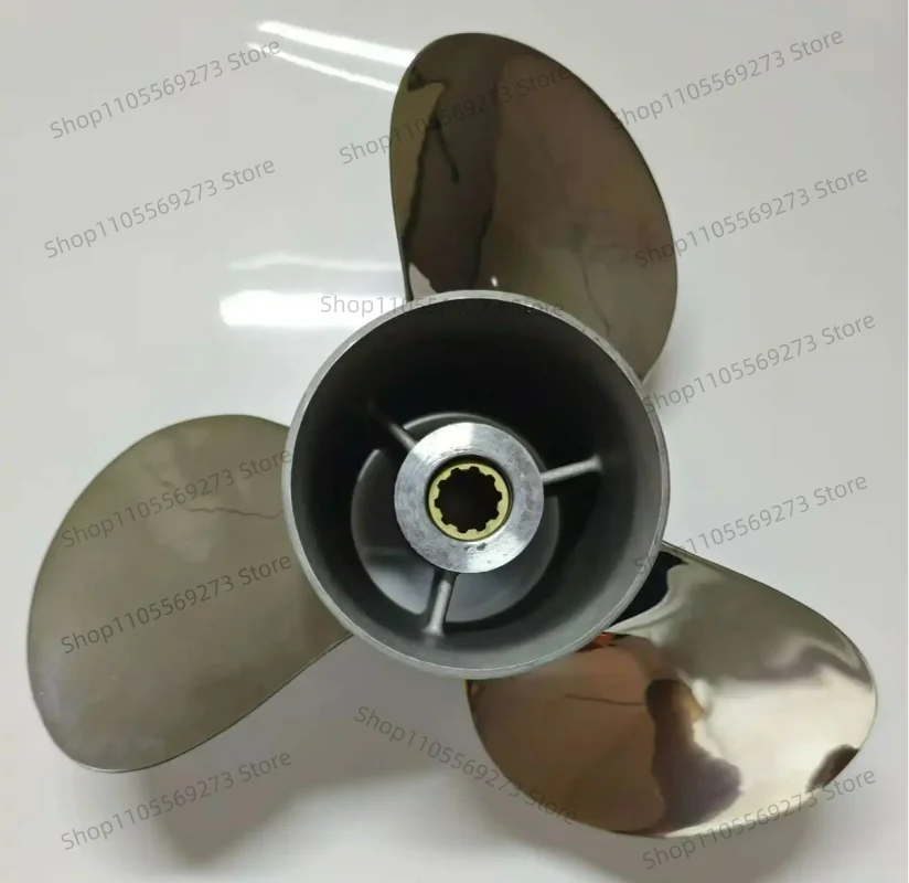 Outboard Engine Stainless Steel Propeller for Suzuki 20-30 HP 10 1-4X13 10 Teeth