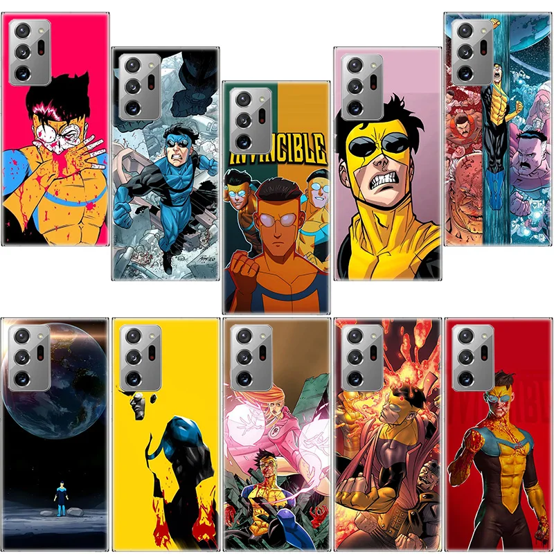 

Cartoon Invincible Phone Case for Samsung A17 A37 A57 A54 A14 A24 A34 A07 A04S A02S A12 A22 A32 A52S A16 A26 A36 A56 A72 Galaxy