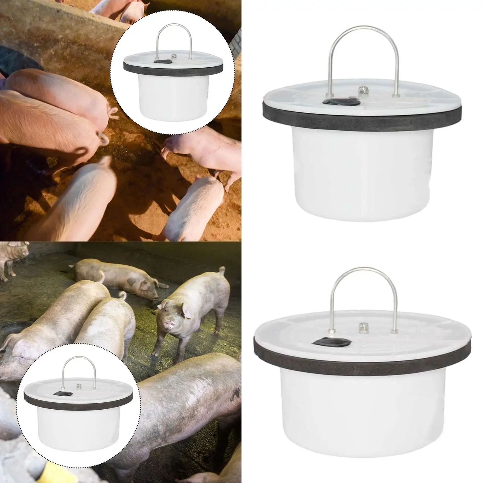

Pig Farm Manure Leakage Drain Valve Easy to Clean Multipurpose Portable Sewage Valve for Pig House Daily Use Outdoor Livestock