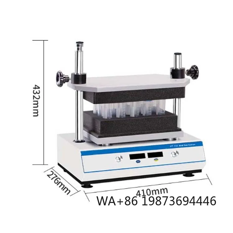 HT-200 LED Display Vortex Mixer 2500RPM Multi-Tube Blood and Sample Shaking Equipment for Lab