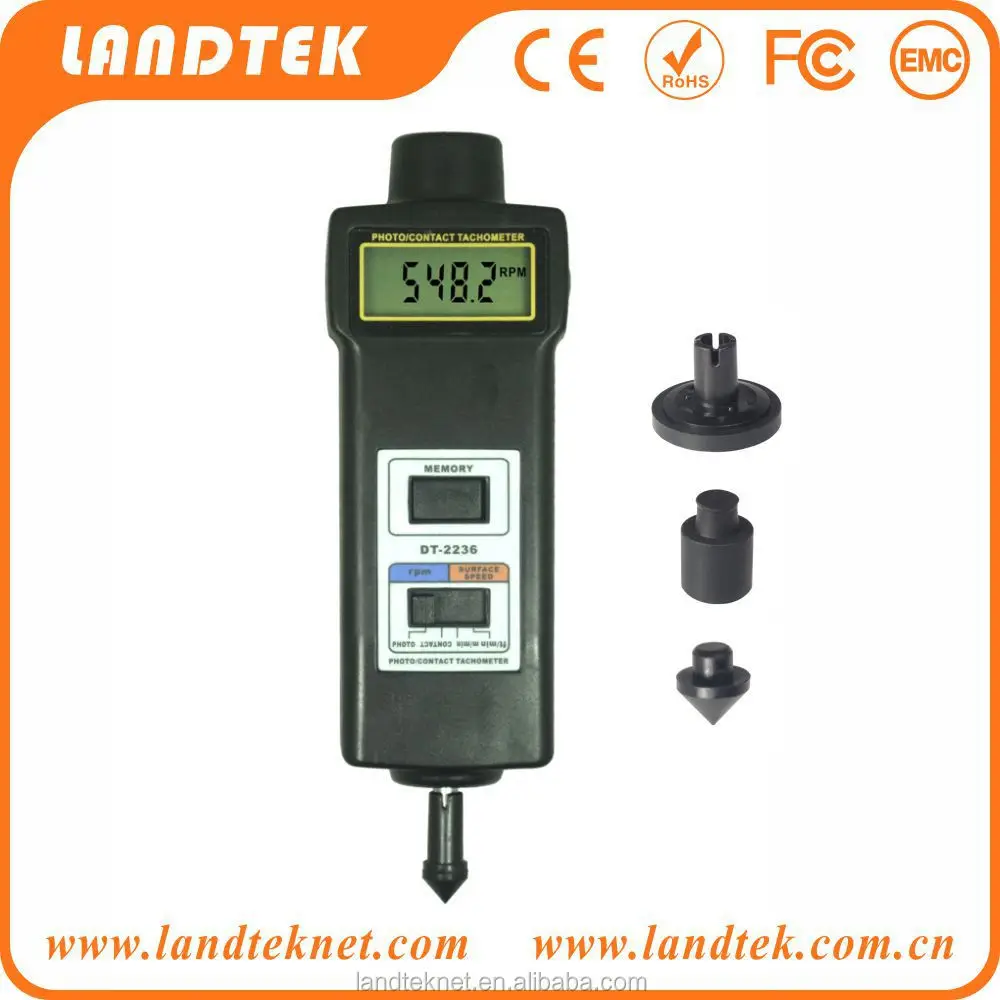 Photo/Contact Tachometer  Industrial Tachometer DT-2236