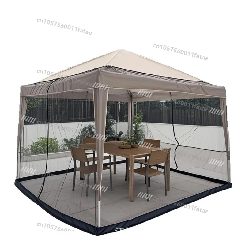 

Outdoor Tent Mosquito-proof Umbrella Net, Gazebo Mosquito-proof Mesh Curtain Courtyard Roman Umbrella Mosquito Net Manufacturer