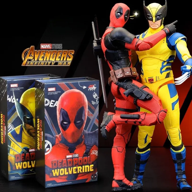 Hot Original Marvel Legends Deadpool Wolverine Action Figure Model Deadpool 3 Serise Zd Toys Anime Statue Figurine Gift Kids Toy