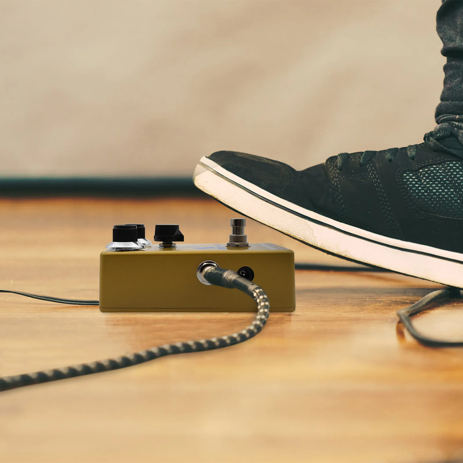 Pedale effetti ritardo chitarra Ritardo ibrido analogico-digitale Pedale effetti circuito BBD reale Decena eco ottimizzata a distorsione