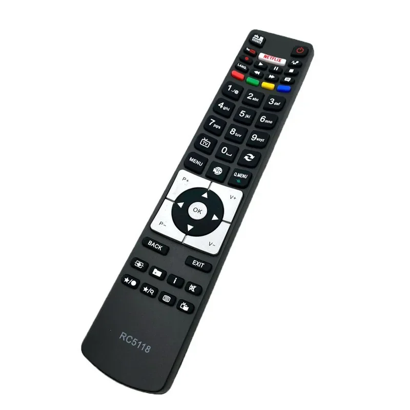 ABS Replacement IR Remote Control RC5118 for Hitachi TV 22HBD06U 24HE1510-W 32HB1S66I 32HE1510-B 32HE1510-W 32HYJ46U 40HBD06U