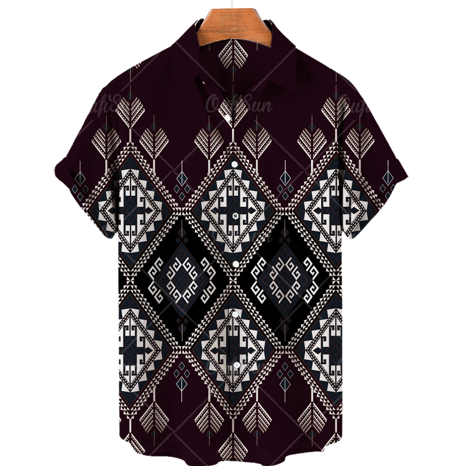 Hot New Men's High Quality Luxury Hawaii Dazn Holiday Beach Floral Shirt Elegant Men Top Sale Best Ethnic Style Clothing 2026