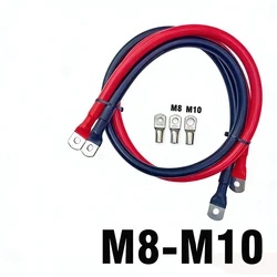 M8-M10 Flexible and Efficient Battery Cable Wire For Car Inverter Solar With And Tinned Copper Terminal M8 M10