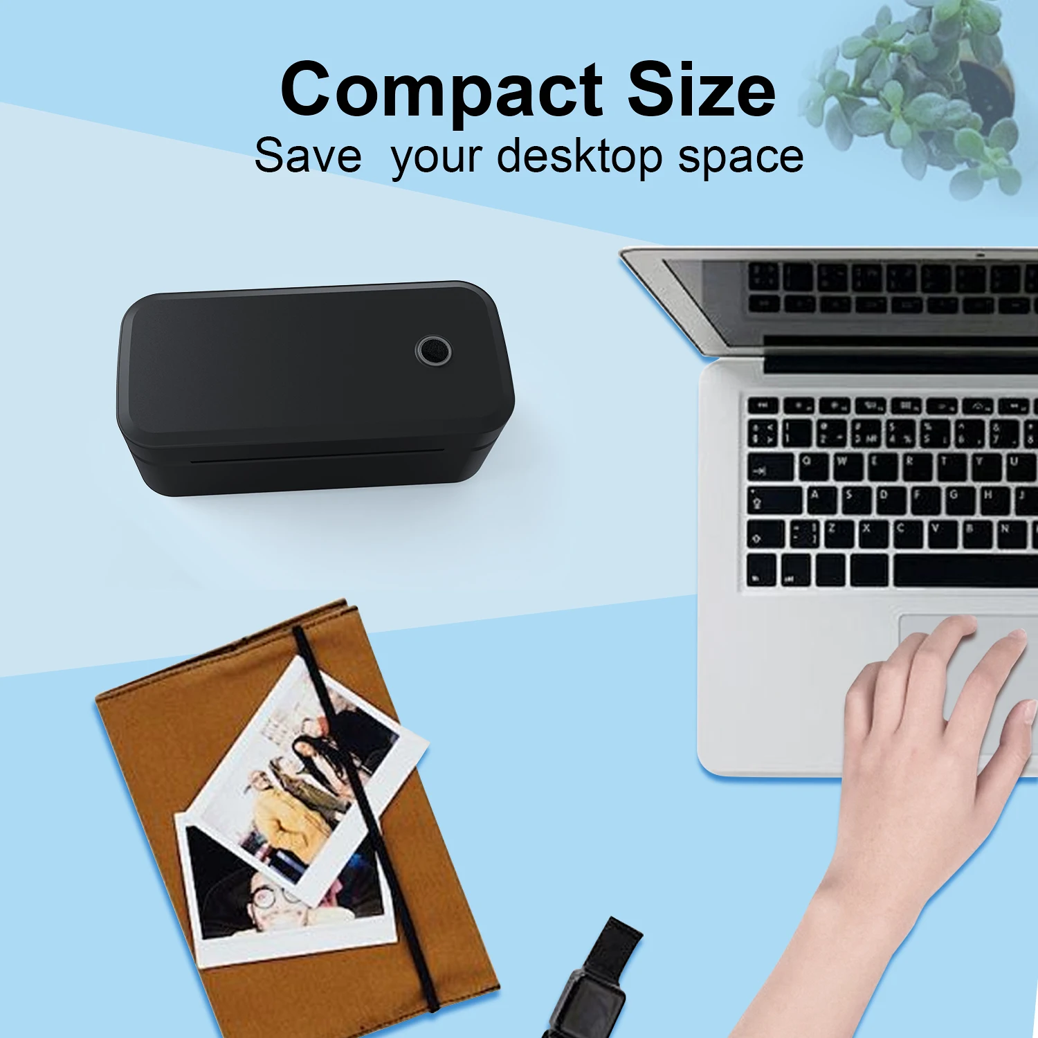 Stampante termica per etichette Marklife X4 Stampante portatile per pacchetti postali 4x6 Stampa Bluetooth e riconoscimento automatico delle etichette