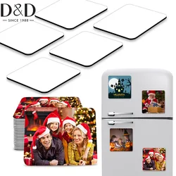 20pcs Sublimation Magnet Blanks Sublimation Blank Products Personalized Sublimation Fridge Refrigerator Magnets  for Kitchen