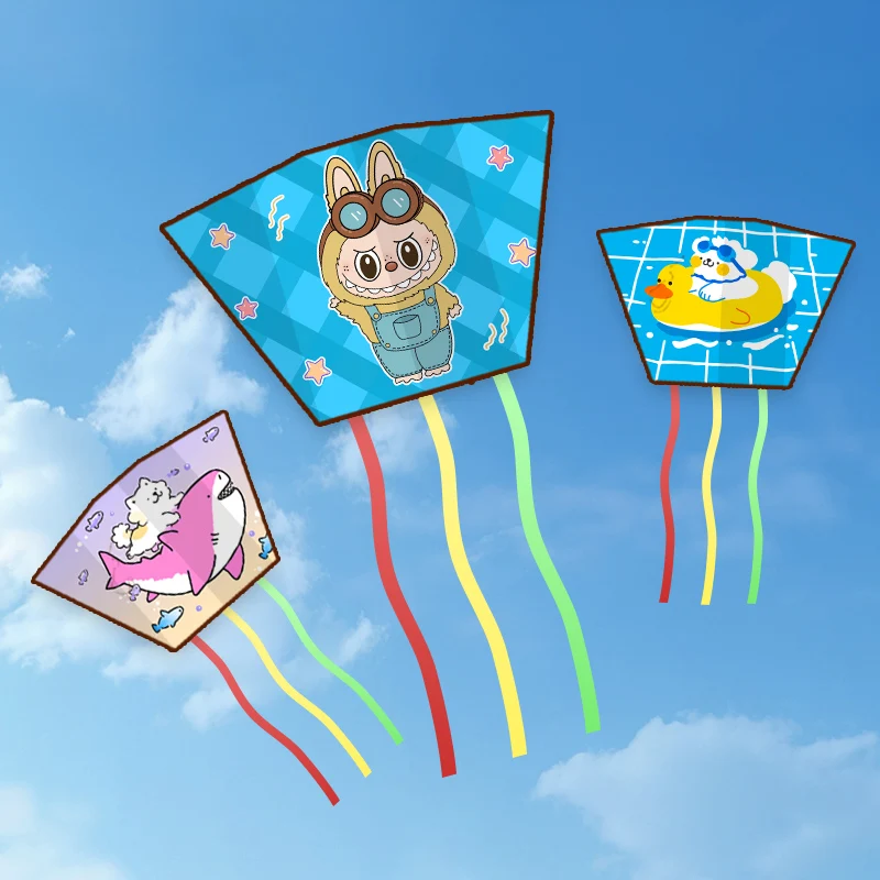 Paradise Bird Pocket Kite Mini Kite with 50m Handle Line Easy to Carry Outdoor Toys For Kids Soft Kite Children Kite Animal Kite