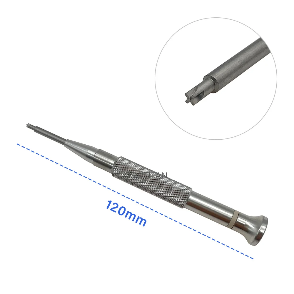 Cross-head Screwdriver  for ALPS Titanium Leather Stud 1.1mm Screw Cross Screwdriver Stainless Steel