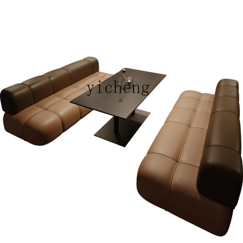 

XL Coffee Shop Table and Chair Combination Theme Western Restaurant Table and Chair Deck Sofa