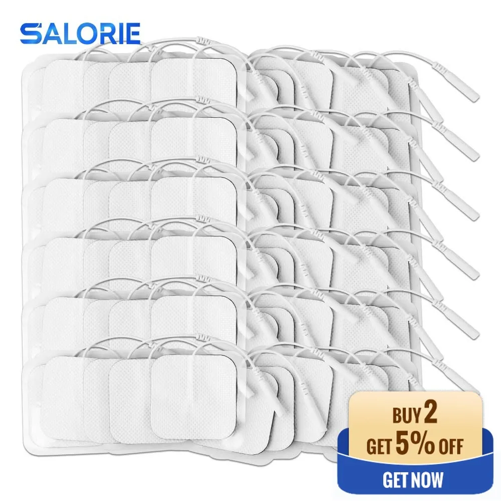 100/50/30/20P TENS EMS Electrode Pads Gel Patch for Electrode Stickers Electrodes Physiotherapy Massager Nerve Muscle Stimulator