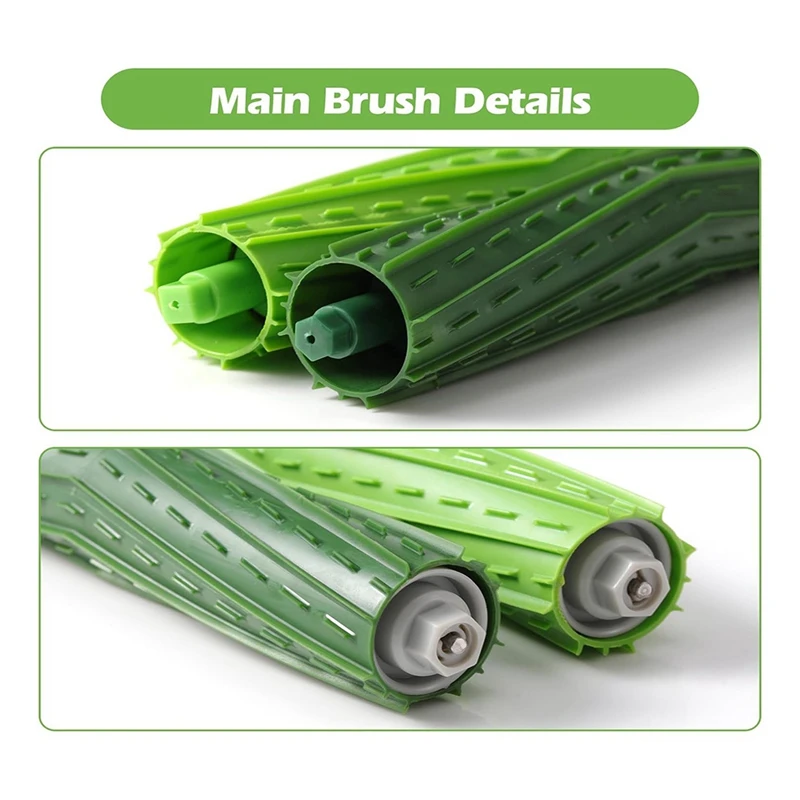 อะไหล่สำหรับ iRobot Roomba J7คำสั่งผสม + J9 + อุปกรณ์เสริมประกอบด้วยแปรงยาง1ชุด, ตัวกรอง, แปรงด้านข้าง