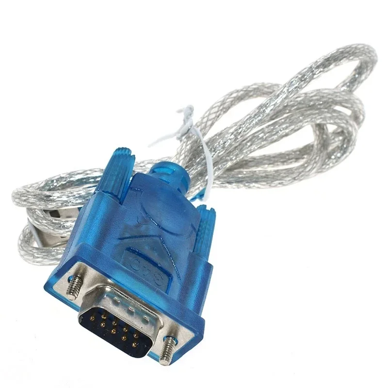 USB إلى RS232 COM ميناء المسلسل المساعد الشخصي الرقمي 9 دبوس DB9 مهائي كابلات دعم Windows7 64 HL-340 #1