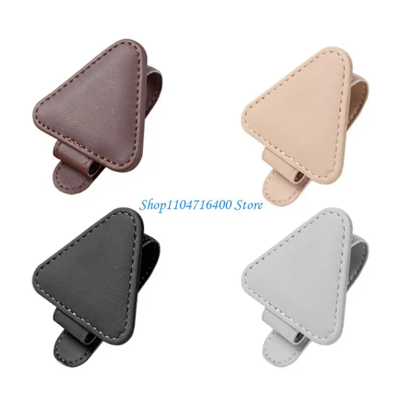 

y1gd Multifunctional Eyeglass & Sunglass Holder for Car Compact & Practical Sunglass Storage Stylish Car Sunglasses Clamp