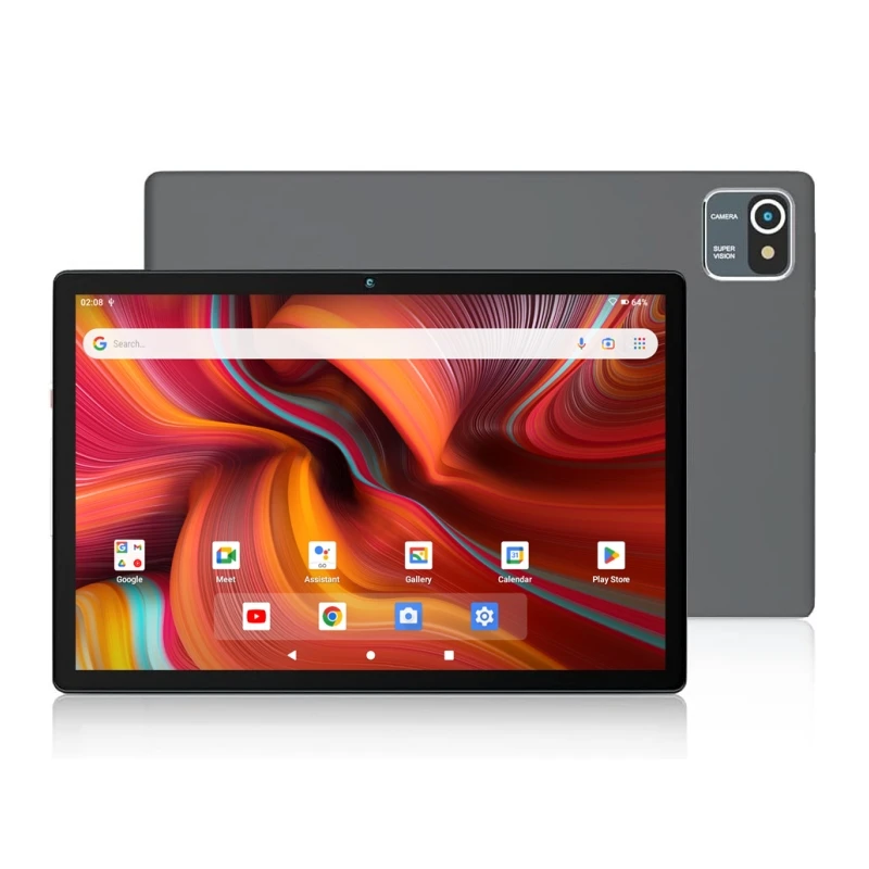 Terbaru 10.1 Inci 6GB RAM 64GB ROM K10 Android 13 Tablet PC CPU SC7731 Quad-Core WIFI USB Tipe C