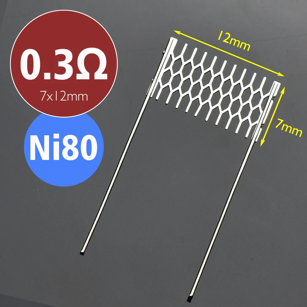 Imagem -03 - Heating Wire For Rebuild Replacement 16 Tipos Mesh Resistance a1 0.15 0.16 0.2 0.3 0.4 0.6 0.8 1.0ohm Multi Size Tool Accessories