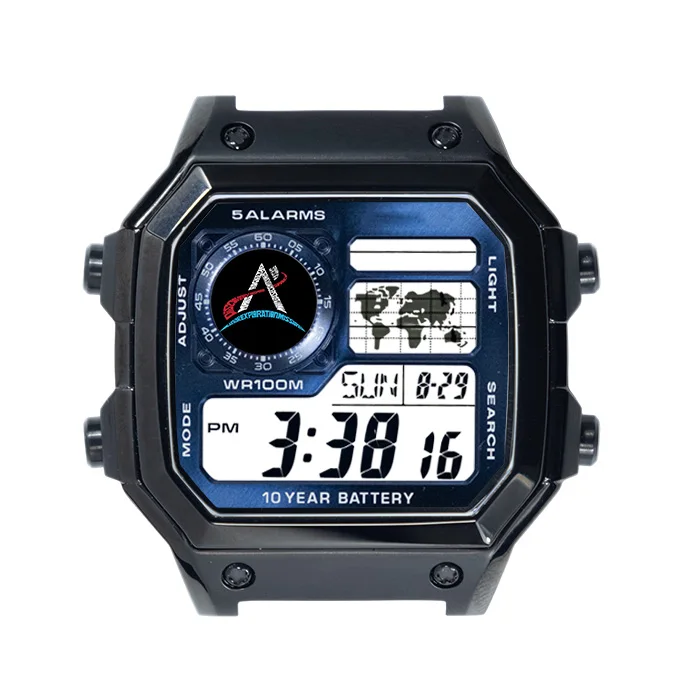 For Casio AE1200 Watch Screen Sticker High Definition 39 Style Various Styles Decal Royale Mod Watch Accessories view 5
