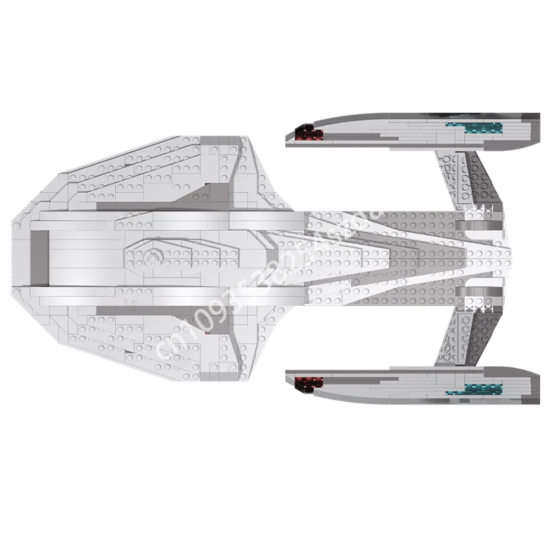 

774 шт. MOC, классический звездный корабль, гладкое издание, строительные блоки, рождественская игрушка, подарок, логическое мышление, решение проблемы