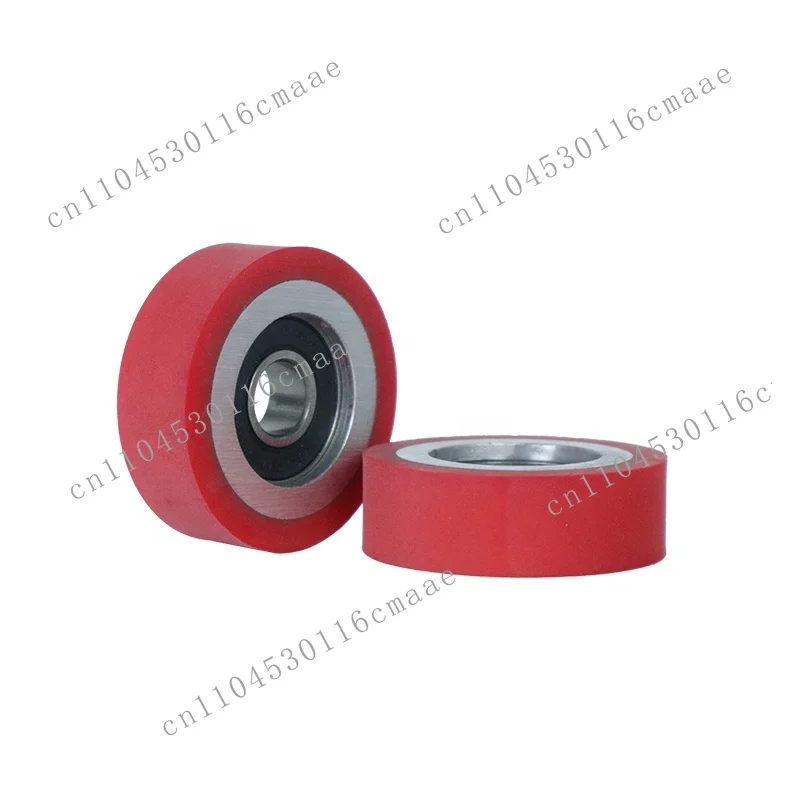 

41 * 10 * 13Mm Woodworking Machinery Parts Feed Roller Numerical Control Edge Banding Machine Rubber Roller