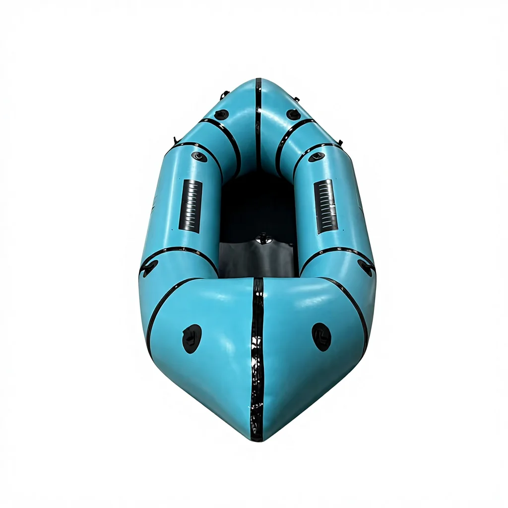 High Quality Whitewater Packraft Inflatable Self Bailing Raft For River Fishing And Adventure