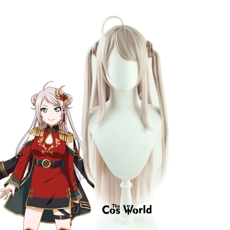 

Love Live Nijigasaki Zhong Lanzhu 90cm Long Halloween Anime Games Cosplay Wigs Synthetic Hair + Wig Cap