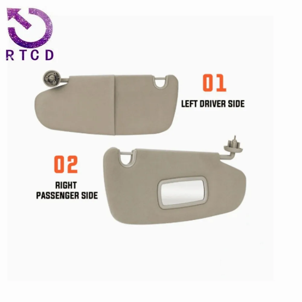 

New High-Quality Sunvisor With Mirror 1CT11TL2AA 1CT18TL2AA FOR Dodge Ram 2500 3500 2002-2006