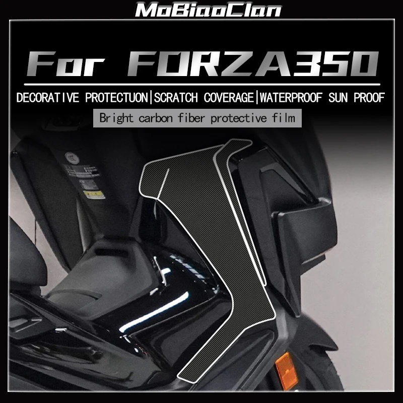 

For HONDA FORZA350 NSS350 2020-2022 carbon fiber protective sticker decoration and scratch prevention modification
