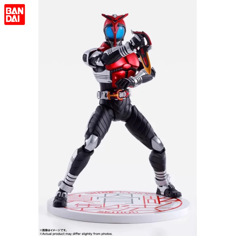 

Bandai SHF 10th Anniversary Kamen Rider Kabuto Basic Form Souji Tendou Anime Toy Figure Collectible in Stock