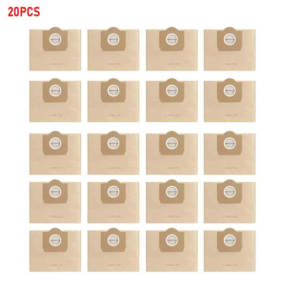 10 قطعة كيس لجميع الغبار 6.959-130 ل Karcher WD3/MV3/WV3/WV4/WD3200 WD3300 A2204 A2656 SE4001 SE4002 NT18 جهاز آلي لتنظيف الأتربة ورقة حقيبة