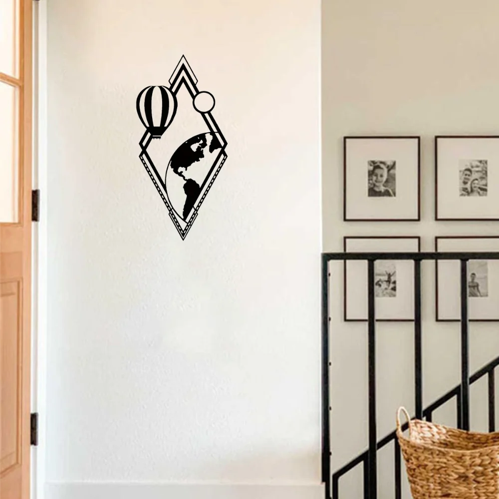 Привлекательные Металлические Настенные Украшения — Воздушные Шары И Глобусы На Тему Хэллоуина