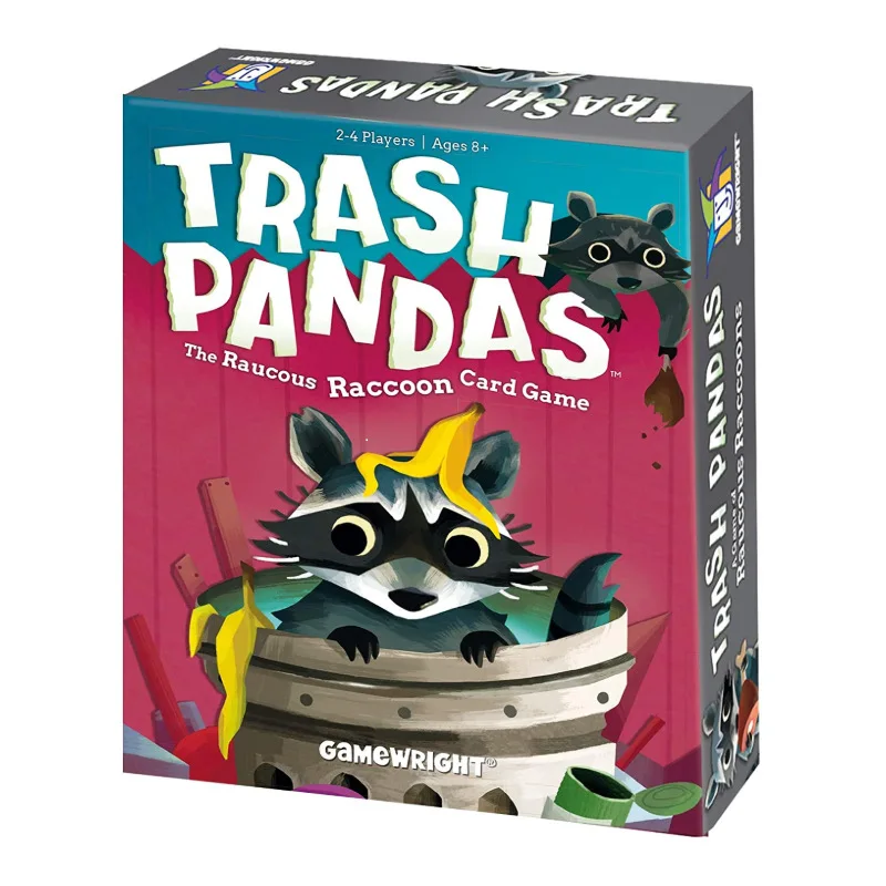 Trash Pandas Board Game Party Family Strategy Game Interesting Card Games (English version)