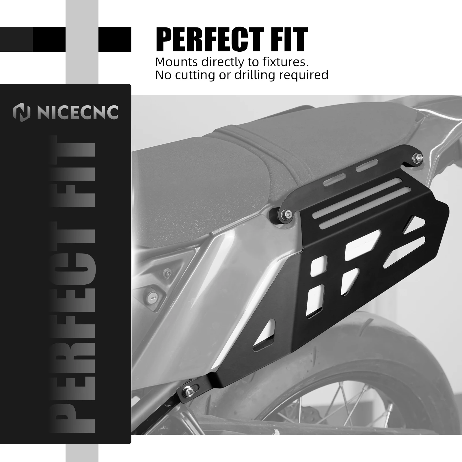 For Yamaha Tenere 700 XTZ700 XTZ07 2019-2024 Side Luggage Bracket Saddlebag Support TENERE700 XTZ 700 07 T700 T7 XTZ Tenere700