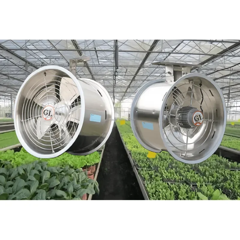Industrial Electric Exhaust Fan for Greenhouse Poultry Farm Ventilation System Hanging Circulating Air Cooler Heavy Duty