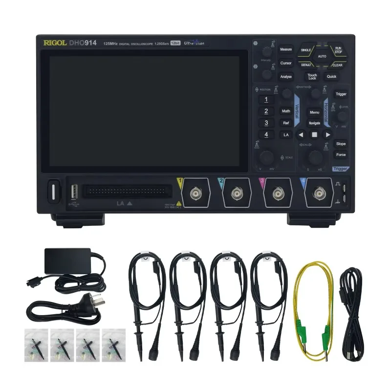 RIGOL DHO914 Digital Oscilloscope 125MHz 4CH 5