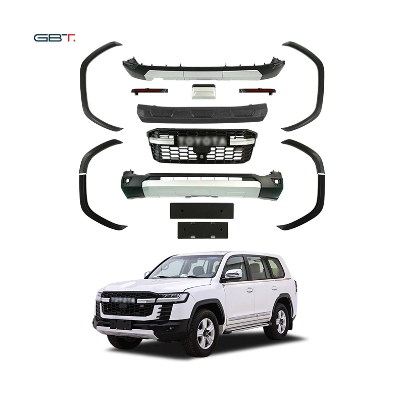 Exclusieve Auto Modificatie Accessoires GBT Body Kit Voor Toyota Land Cruiser 300 Upgrade GR Grille Bumper Lippen Brede Kits