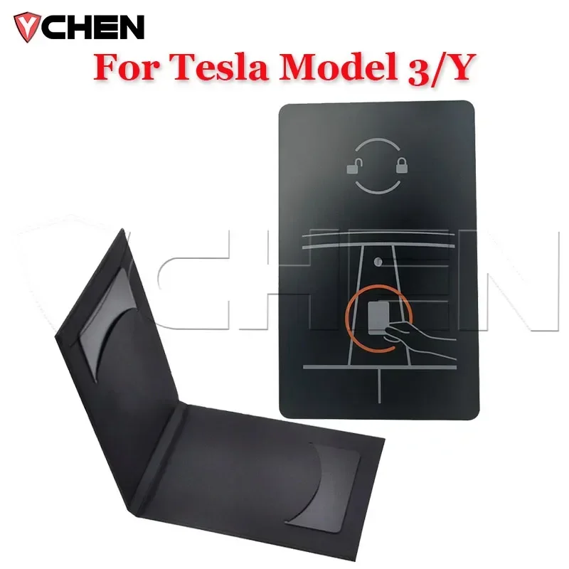 For Tesla Model 3/Y Auto Remote KeyInduction Smart Car Key Card Original Spot Wholesale Direct Programming Use 1131087-00-J